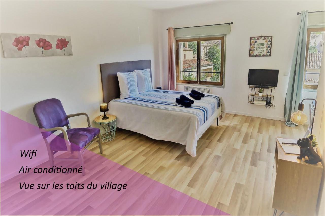 Studio Vue Sur Les Toits, Lumineux Moustiers #2 Exterior photo